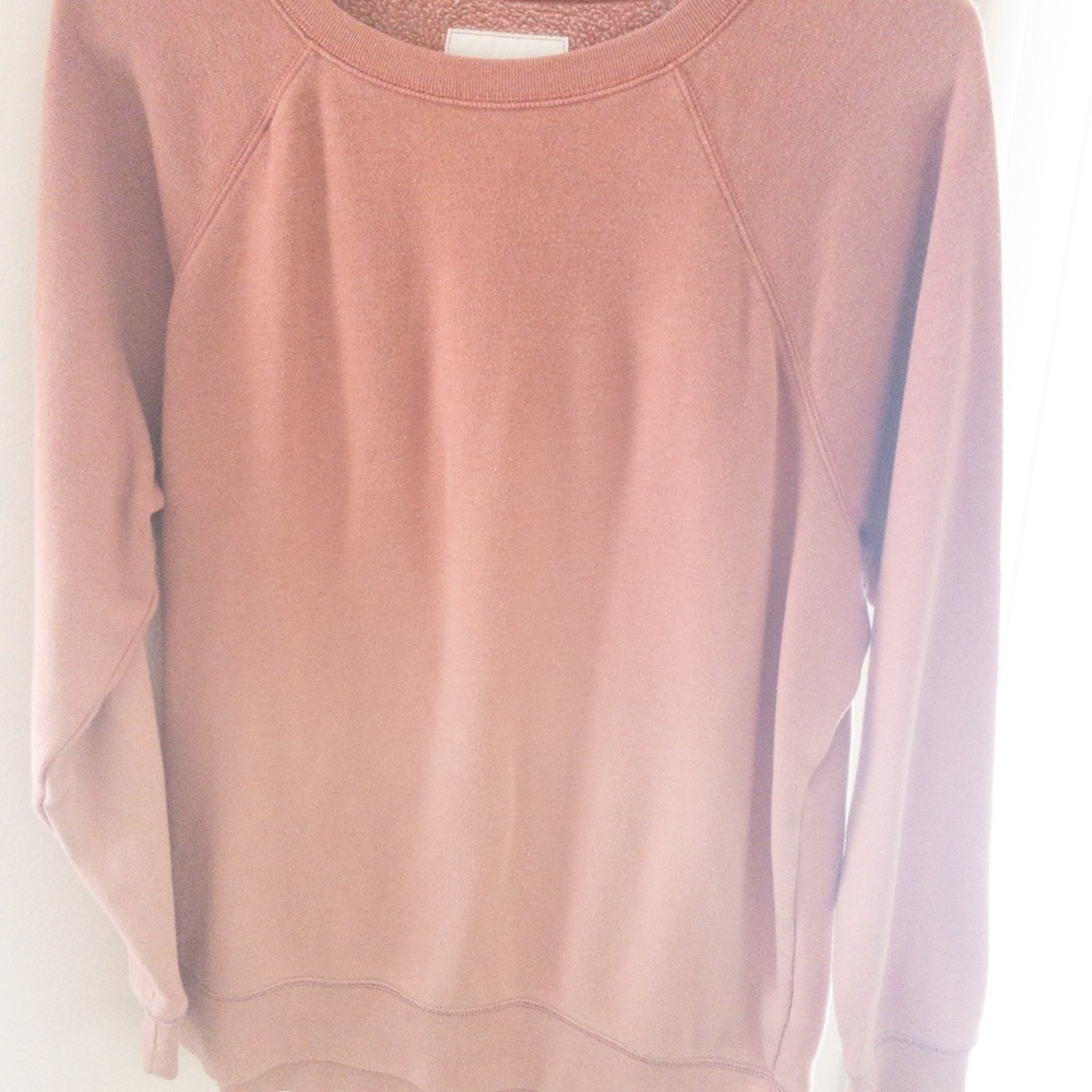 American Eagle Orange Crewneck Sweatshirt
